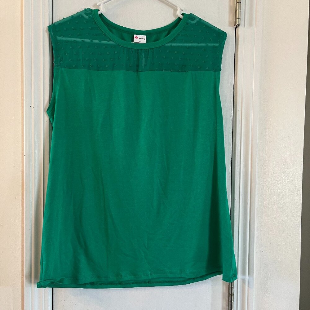 Green Wiholl Top